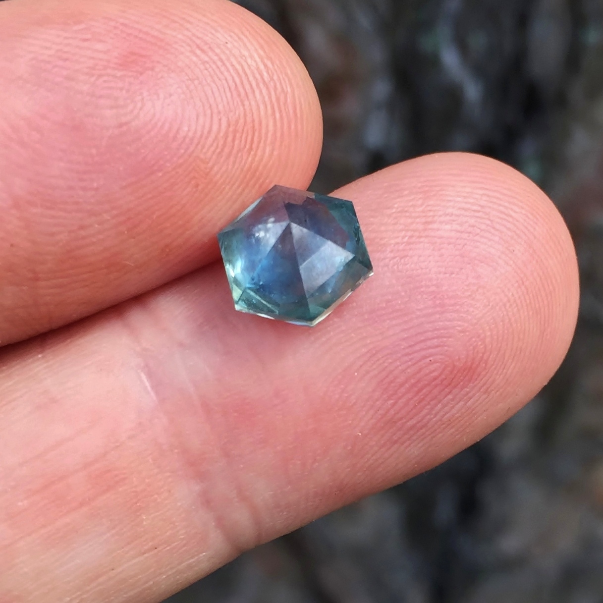 USA Cutting Unheated Montana Sapphire 3.18 Carats Litnon.com