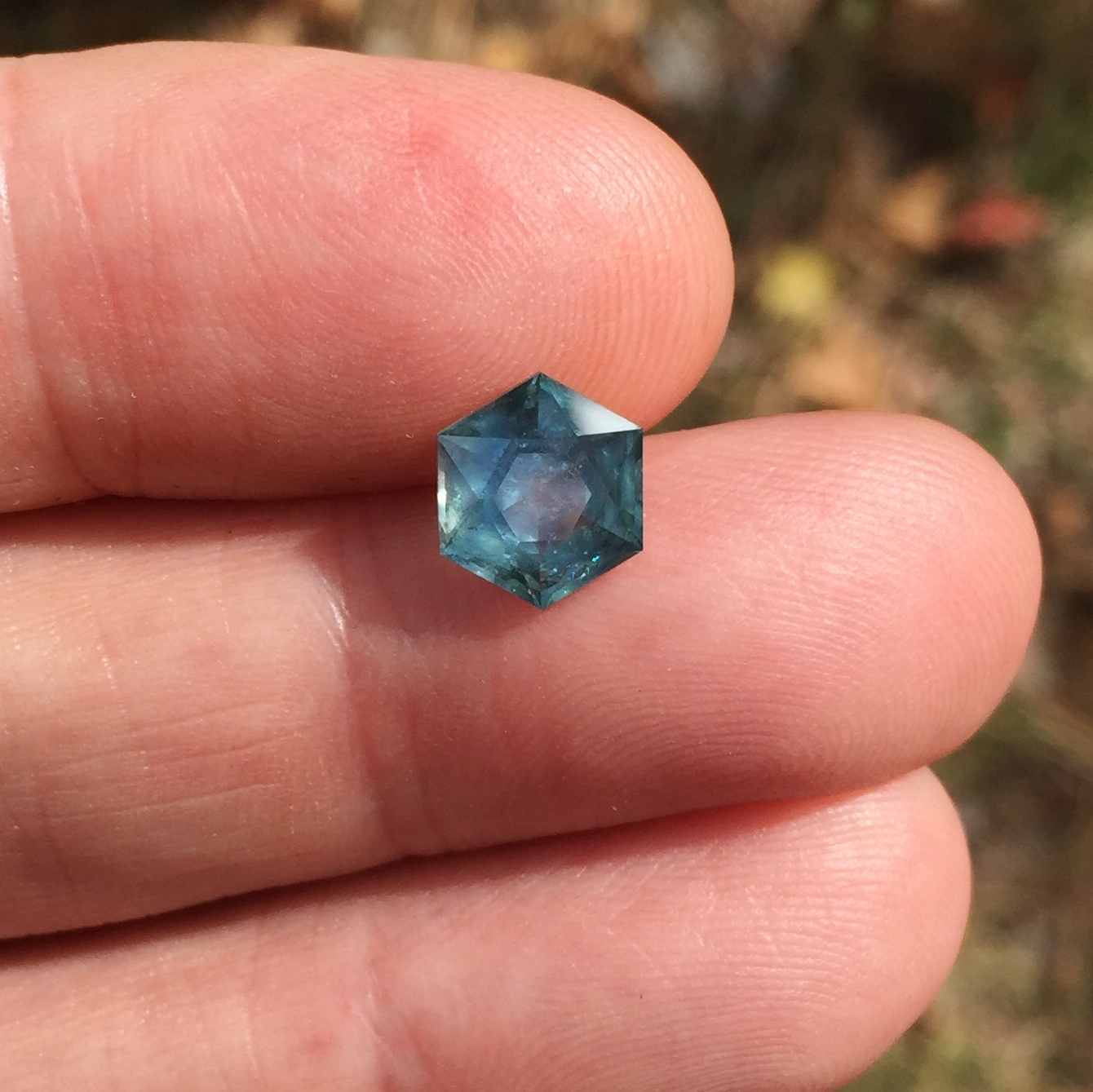 USA Cutting Unheated Montana Sapphire 3.18 Carats Litnon.com