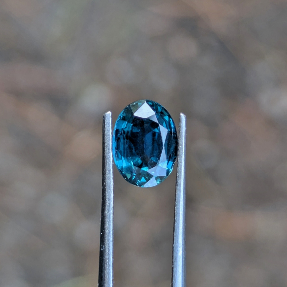 Natural Teal Blue Green Montana Sapphire 1.70 Carats Litnon.com