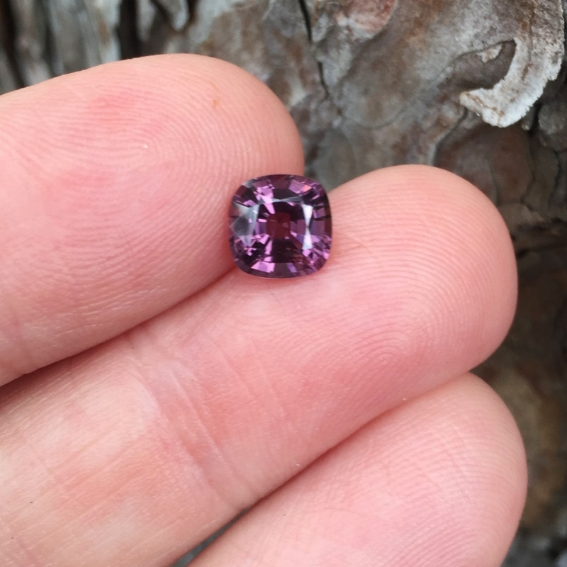 Natural Purple Burmese Spinel 1.83 Carats  Litnon.com