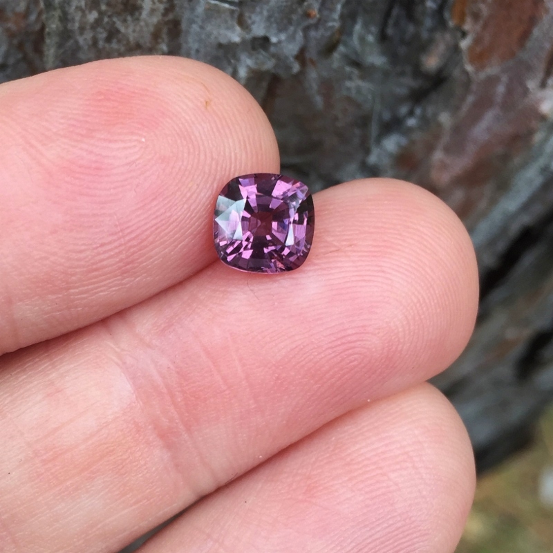 Natural Purple Burmese Spinel 1.83 Carats  Litnon.com