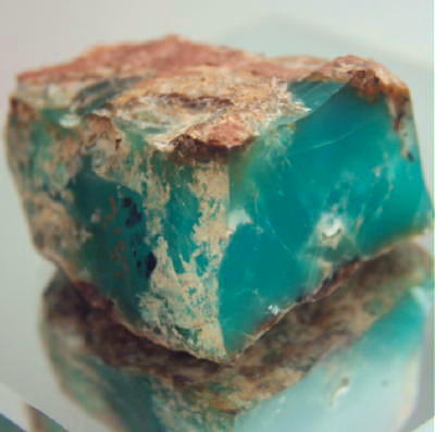 Rare Huge Block of Top Gem Gel Chrysoprase  Litnon.com