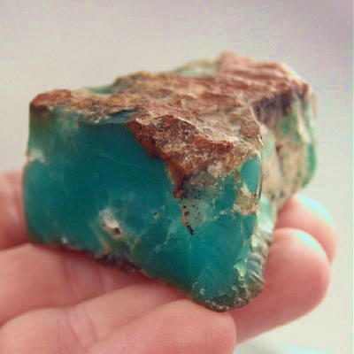 Rare Huge Block of Top Gem Gel Chrysoprase  Litnon.com