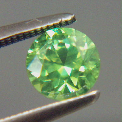 Neon Green Old Mine Russian Demantoid Garnet  Litnon.com