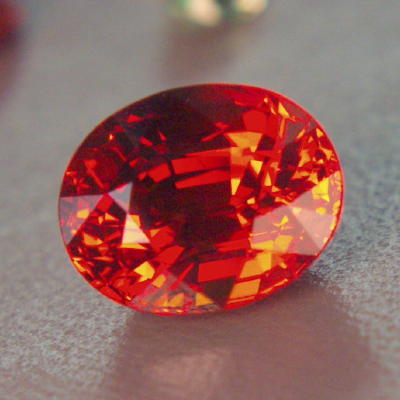 Color and Quality TOP Gem Spessartite Garnet 6.86 ct  Litnon.com