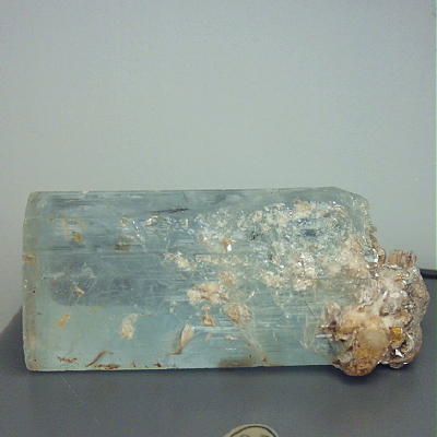  Blue Aquamarine Crystal Specimen Pakistan   Litnon.com