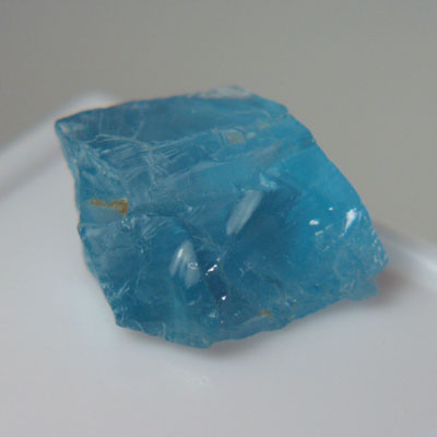 Superb Double Blue Aquamarine Facet Rough ct GLI 5 Litnon.com