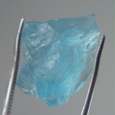 Superb Double Blue Aquamarine Facet Rough ct GLI 1 Litnon.com