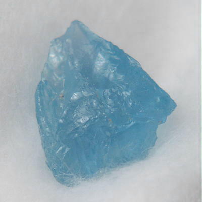 Superb Double Blue Aquamarine Facet Rough ct GLI 1 Litnon.com