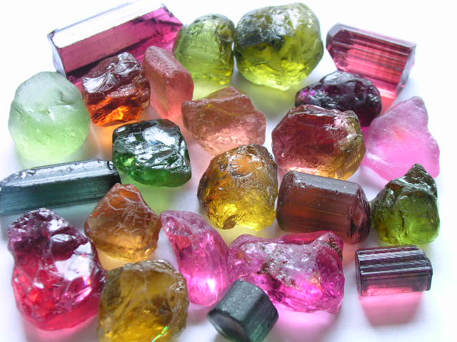Multi-color Top Facet Grade Tourmaline Lot 300 carats  Litnon.com