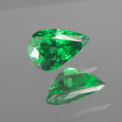 Brilliant Intense Chrome Green Tsavorite Garnet 3.56 ct  Litnon.com
