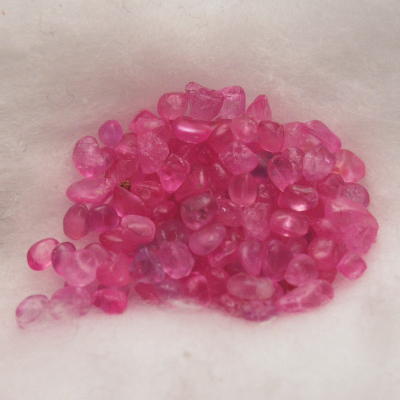 Sweet Pink Sapphire Melee Facet Rough 20.46 ct  Litnon.com