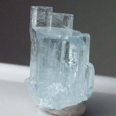 Terminated Aquamarine Beryl Crystal Specimen Pakistan  Litnon.com