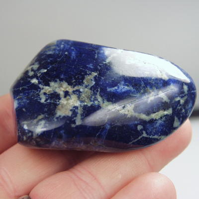 Tumble Polished Afghan Lapis Rough 108 grams  Litnon.com
