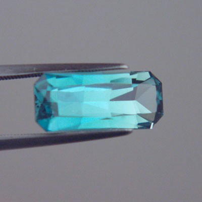 Top USA Cut Aqua Blue Color Tourmaline Afghanistan 5.53 ct.  Litnon.com