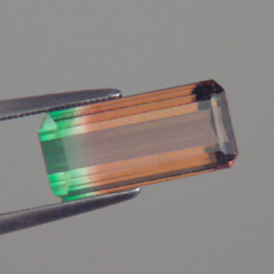 Beautiful and Clean Bi Color Tourmaline Brazil 3.40 ct  Litnon.com
