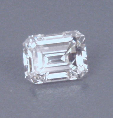 H - I Color VS - 1-Emerald Cut Diamond 0.54 ct  Litnon.com