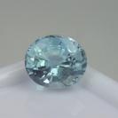 Nice Color and Bright Aquamarine Nigeria 3.41 ct 