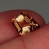 Ultra Rare Fine Color Russian Imperial Topaz 4.69ct 