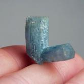  Blue!  Aquamarine Twinned Crystal Specimen Namibia  