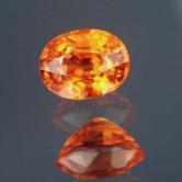 Color and Fire Gem Orange Mandarin Garnet Nigeria 