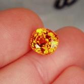 Color and Fire Certified Gem Orange Mandarin Garnet 6.62