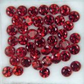 Color Shift Malaia Malaya Garnet 3mm Rounds $25.00 ct GL