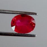 Rare Beautiful Color Natural Thailand Ruby 1.34 ct 