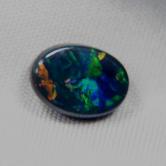 Color Natural Solid Black Lightning Ridge Opal 