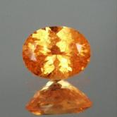Bright Color True Mandarin Orange Spessartite Garnet GL