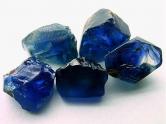 Superb Blue Sapphire Facet Rough Lot 