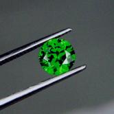 Gem Glowing Emerald Green Russian Demantoid Garnet 