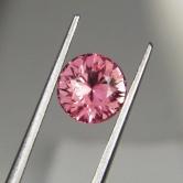 USA Cut Sweet Pink Tourmaline Afghanistan 1.37ct 