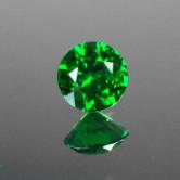 Gem Glowing Emerald Green Russian Demantoid Garnet 