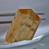Rare Golden Scapolite Facet Grade Crystal Tanzania 