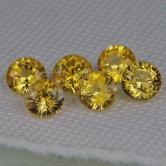 Bright and Clean Golden Ceylon Sapphires 1.56ct tw 