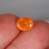Glowing Color Mandarin Spessartite Garnet 4.19 ct 