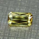 Top Cut and Multi -Color Fire Pakistan Sphene 3.04ct 