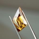 Top Cut and Multi -Color Fire Pakistan Sphene 3.04ct 