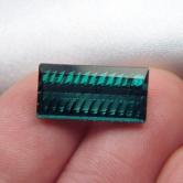 Millennium Cut Blue Green Tourmaline Brazil 13.27 ct 