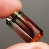 Big Bright and Clean Bi-Color Afghan Tourmaline 22.20ct 
