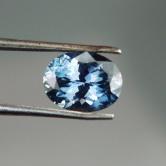 Bright Untreated Steel Blue Montana Sapphire 2.12ct 