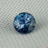 Bright Steel Blue Natural Montana Sapphire 