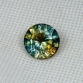 Unusual Bi-Color Bright Montana Sapphire 1.89ct 
