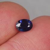 Deep Royal Blue Natural Ceylon Sapphire 1.03 ct 