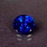 Rich Royal Blue Natural Ceylon Sapphire 2.75 ct 