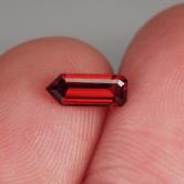 Fancy Cut Red Fire Crimson Color Umba River Garnet 