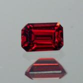 Fancy Cut Red Fire Crimson Color Umba River Garnet 