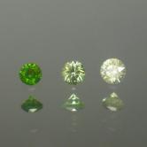 Old Mine Russian Demantoid Garnet Color Suite 