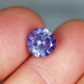 Unheated Color Change Blue to Purple Montana Sapphire 3.98ct 